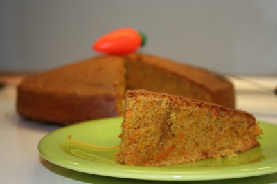 Un gâteau à la carotte très moelleux