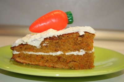 Une belle part de gâteau à la carotte / carrot cake