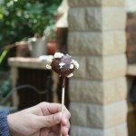 Cake pop au pop corn