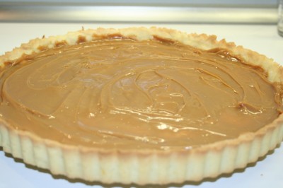 Etaler le dulce de leche