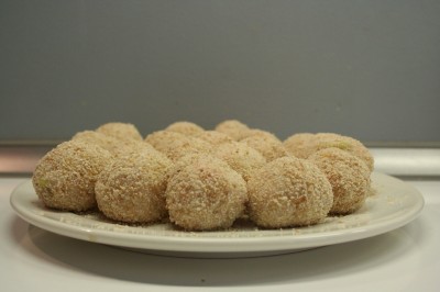 Boulettes de crevettes prêtes à être cuites !