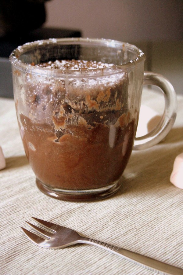 Mug Cake au chocolat - gâteau micro onde dans sa tasse