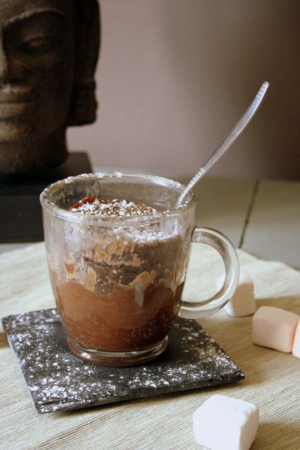 Mug Cake au chocolat - gâteau micro onde dans sa tasse