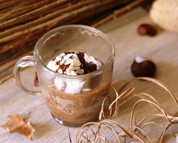 Mug cake chocolat crème de marrons