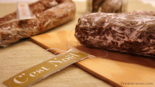 Saucisson au chocolat 