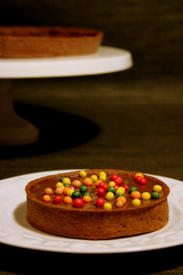 Tarte choco caramel