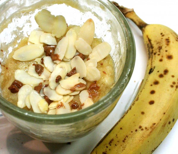 Banana mug Cake