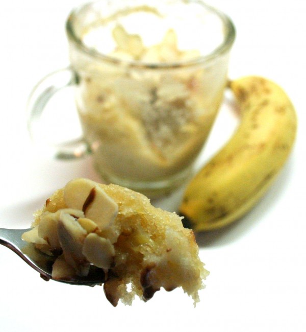 Le banana mug cake