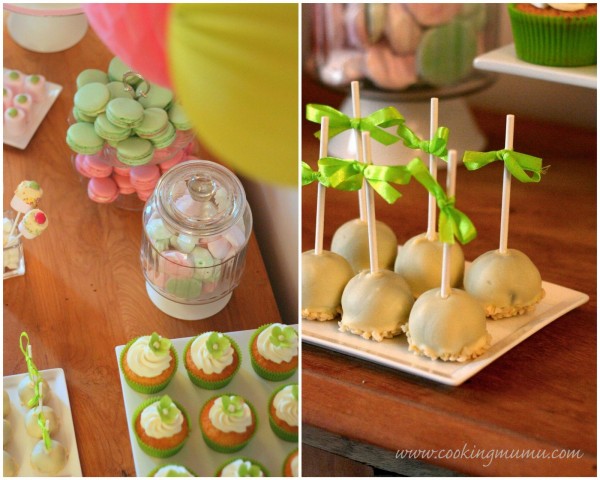 Cake pops et cupcakes