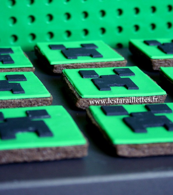 Biscuits creepers MINECRAFT