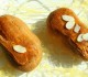 Salambos sur assiette de caramel