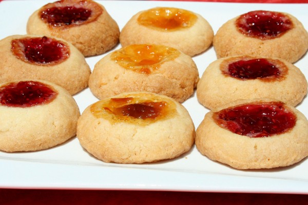 Biscuit confiture