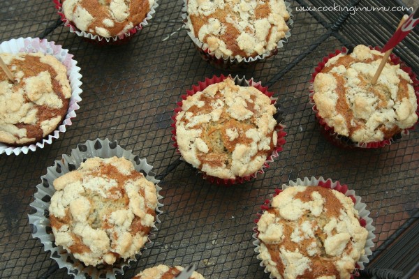 Muffins crumble et bananes