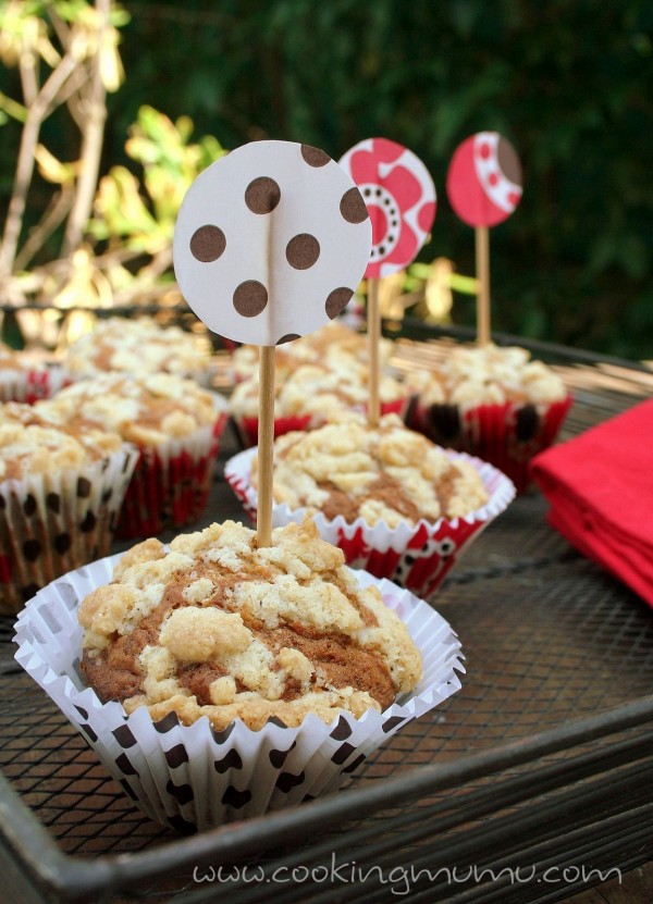 Muffins en caissettes