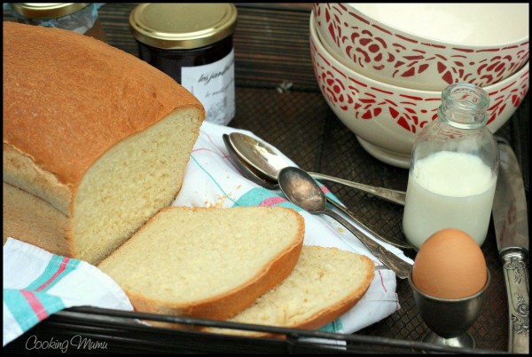 Tranches de pain de mie