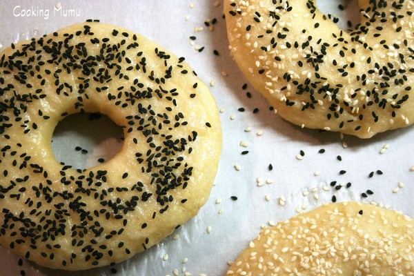 Bagel avant cuisson