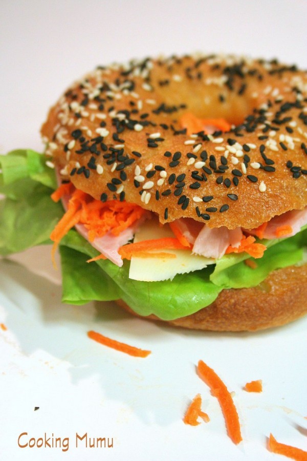 Bagel en sandwich