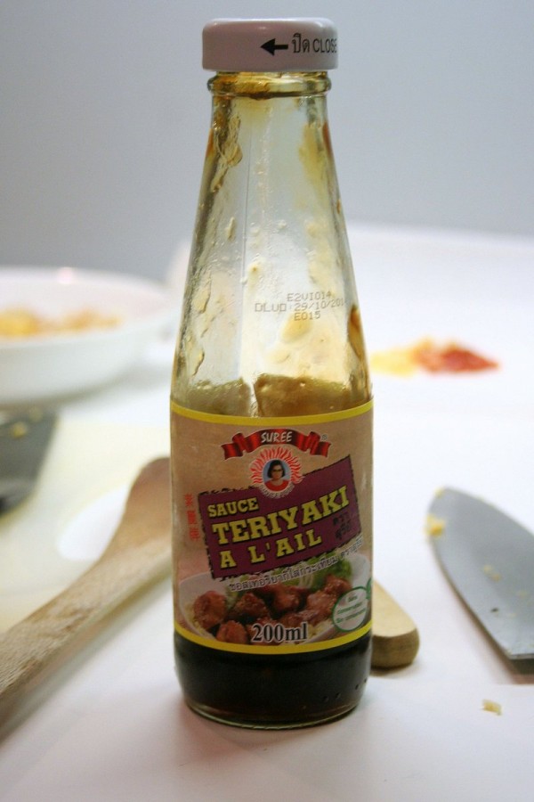 Sauce teriyaki à l'ail