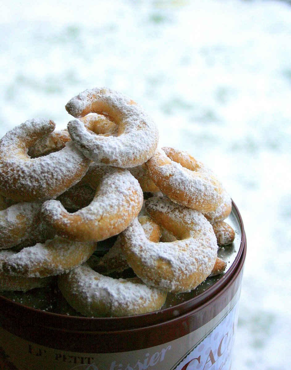 Vanillekipferl, Une Pâtisserie Autrichienne Fait Pour Noël, Avec