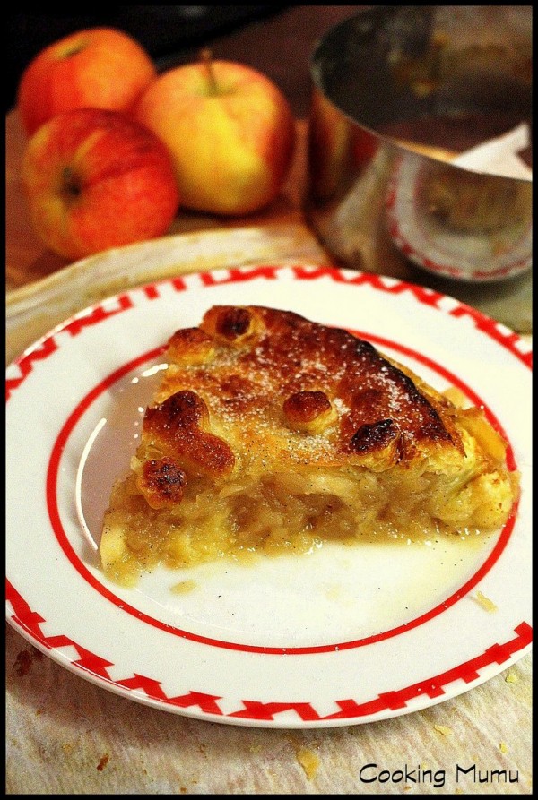 Part de Pie Tarte aux pommes Conticini