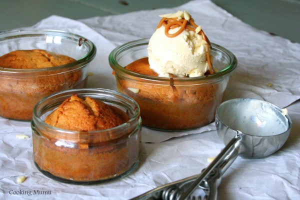 Gateau fondant caramel