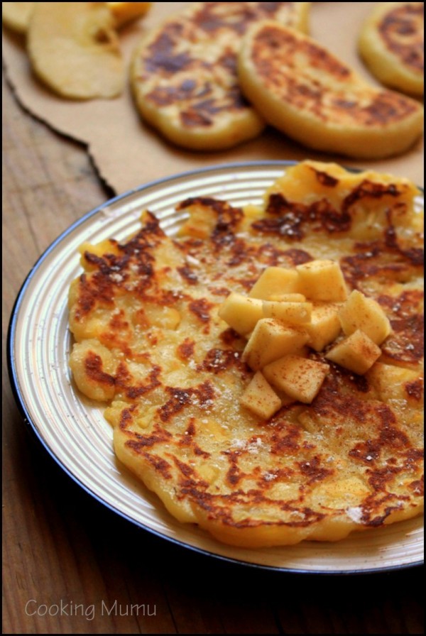 Apple potato bread