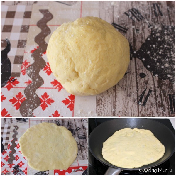 Etaler le potato bread