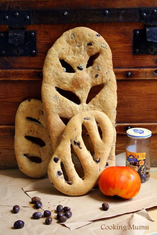 Fougasse aux olives