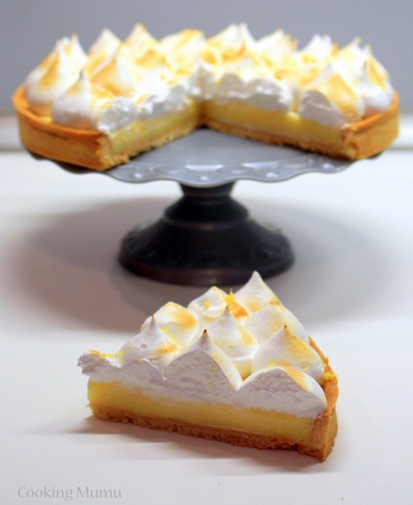 Tarte au citron meringuée