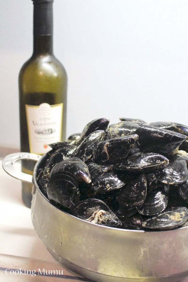 Moules avant cuisson