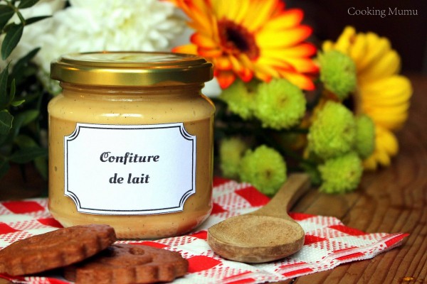 Un pot de confiture de lait