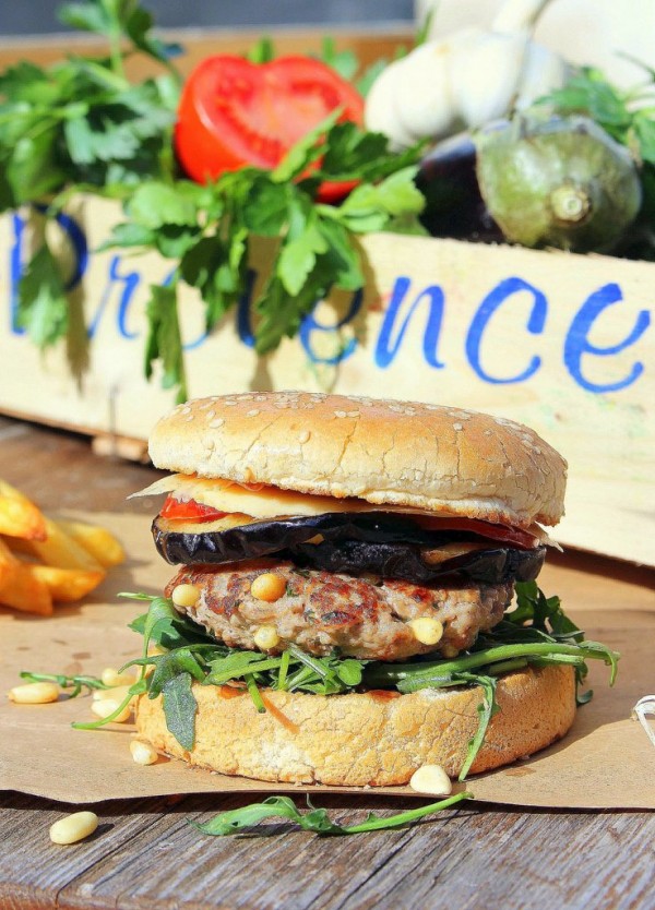 Burger provençal