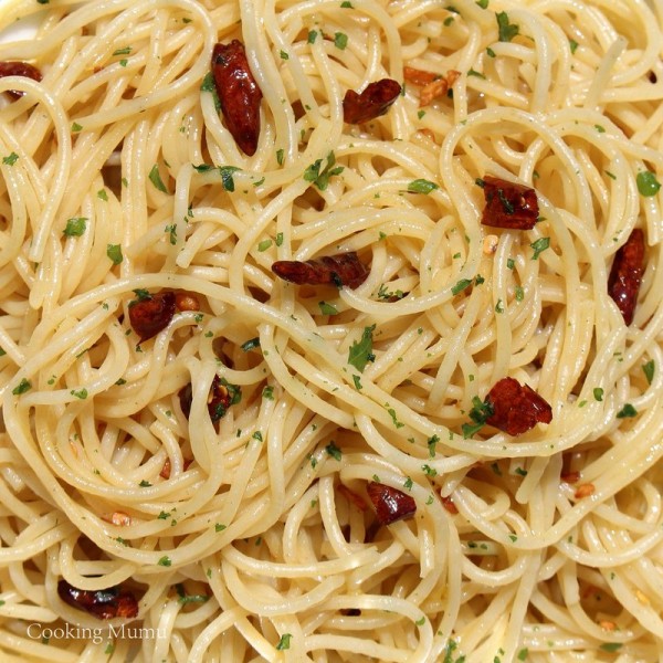 Spaghetti aglio olio