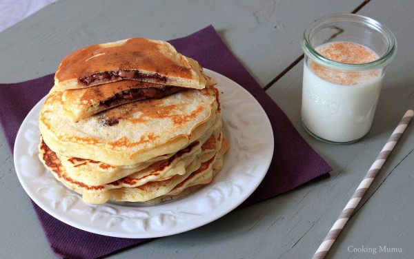 Pancakes nutella