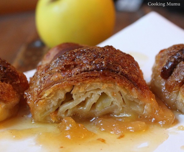 Croissant caramel et pomme