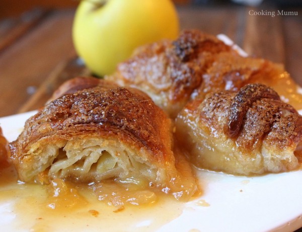 Croissant pomme caramel