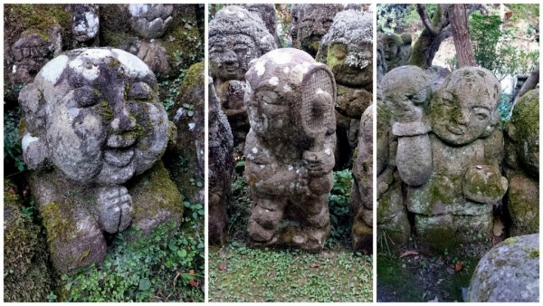 Otagi nembutsu-ji statues