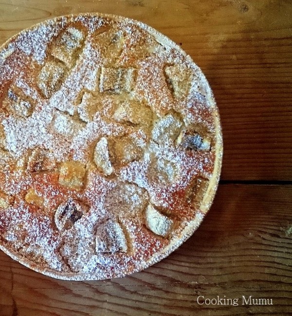 Tarte à la banane et noix de coco