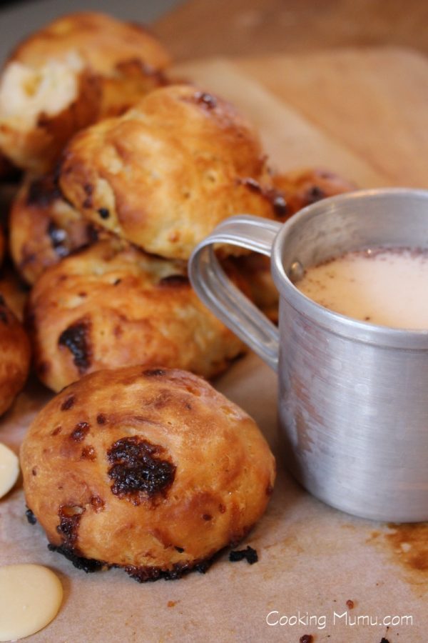 Pains au chocolat blanc