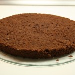 Base : gâteau au chocolat