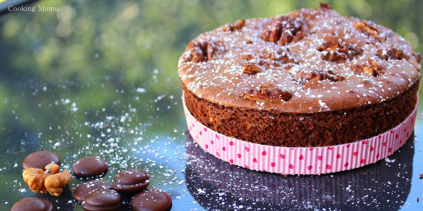Gâteau au chocolat et aux noix Cooking Mumu